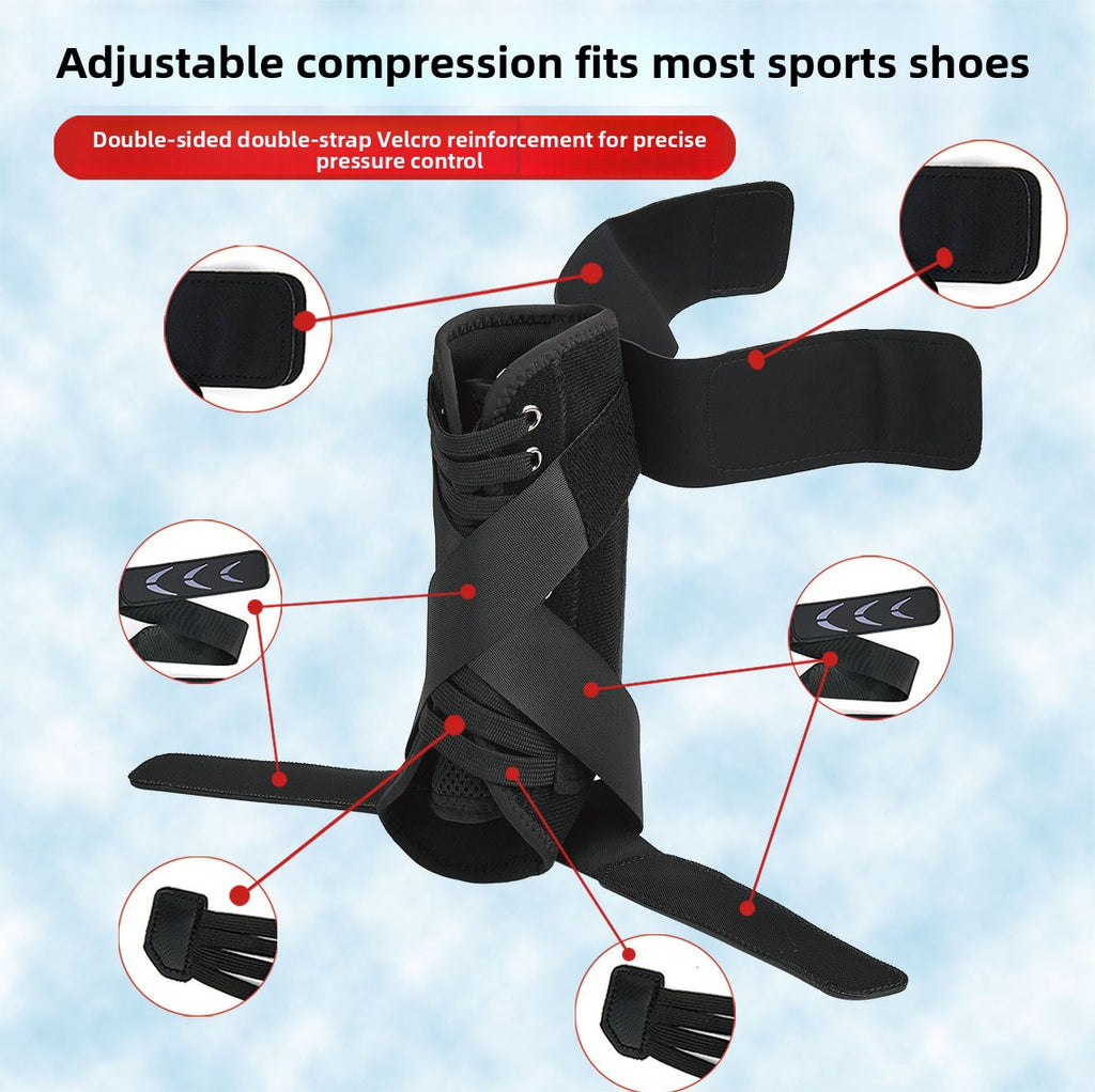Adjustable Compression Ankle Brace for Sports Basketball Football Running Support