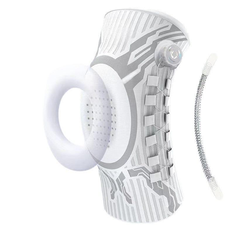 Adjustable knob knee pad