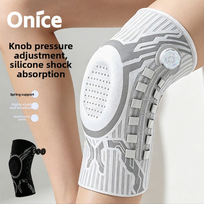Adjustable knob knee pad