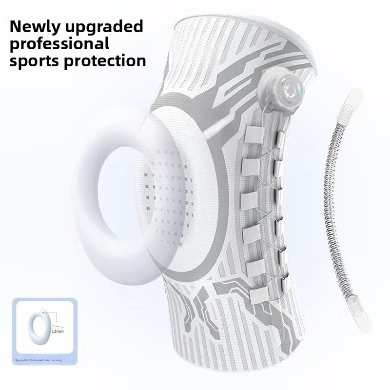 Adjustable knob knee pad