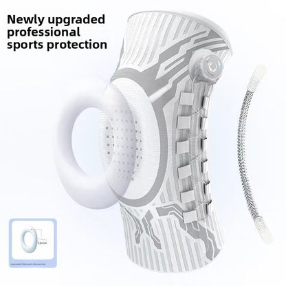 Adjustable knob knee pad